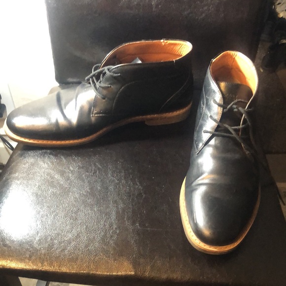 Nunn Bush Hawley Men's Wide Dual Comfort Black Lace Up Chukka Boots Size 12M - Picture 10 of 16